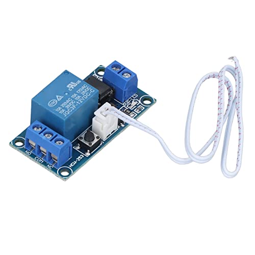 Bistable Relay Module Bistable Self Closing Switch Flip-flop Relay Module SCM Control Relay Card met Reverse Prevention Electronic Relay(12V)