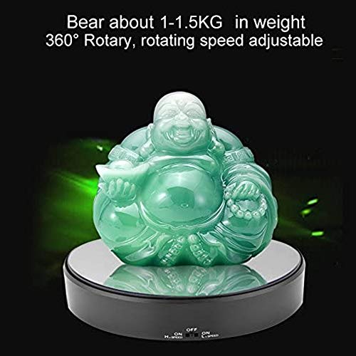 elektrische roterende display stand spiegel, 360 graden draaibare sieraden houder batterij voor fotografie video opname rekwisieten 4