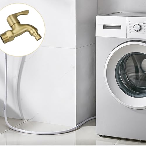 Messing Faucet End Piece, 3/4 Inch Outdoor Tuin Faucet Set, Messing Faucet Opdracht Tap, Indoor Outdoor Wasmachine Tap 5