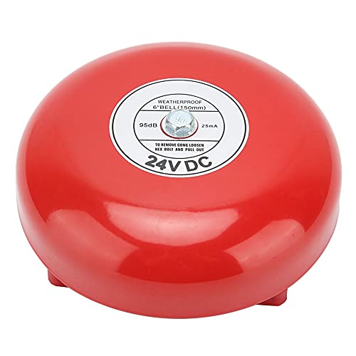 6 Inch elektrische alarmbel, koolstofstaal interne Stroke type Bell 95db (24V) 3