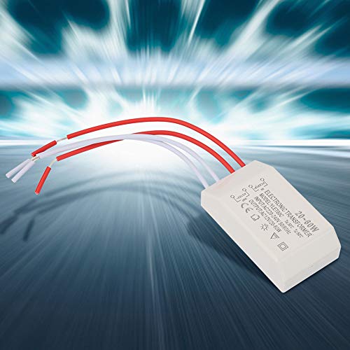 Malhynchus Electronic Transformer 220V naar AC 12V Voltage Converter 20W tot 60W Smart Power Supply Driver Low Voltage Transformer voor Halogen G4 Lamp Cups van Kralen 3