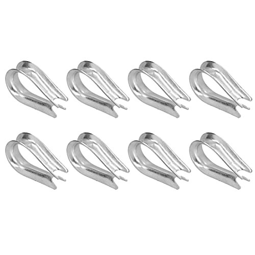 Verpakking van 50 draadkabelkokers Roestvrij staal Vingers Rigging Sailing Stocking M2 (2mm) (M3 (3mm)) 3