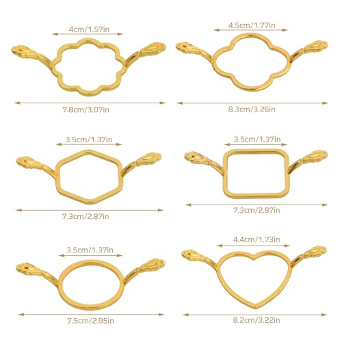 Verpakking van 3 Wax Seal vormen, Seal Wax Vorm Stamp Set metaal, Wax Seal vormen voor bruiloft, Gift Wrapping, Envelop, Uitnodigingskaarten, Bruiloft Uitnodigingen (A)