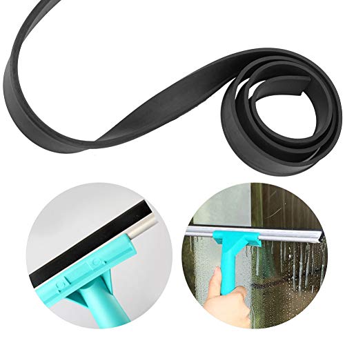 Zuigmond vervanging, milieuvriendelijke 105cm lengte roestvrij staal onschadelijke raamreiniger rubber strip multifunctioneel voor spiegel voor auto