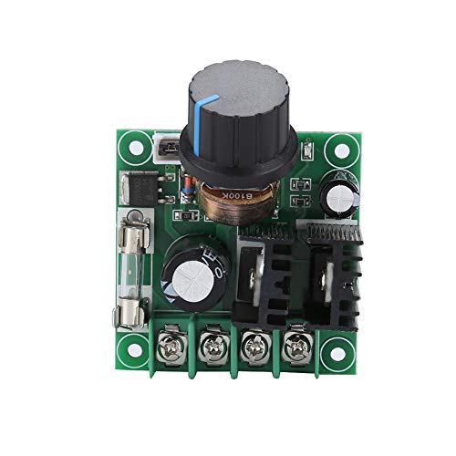 Taidda Speed Control, 9V-50V 10A PWM DC Motor Controller traploze High Performance Speed Regulator 4
