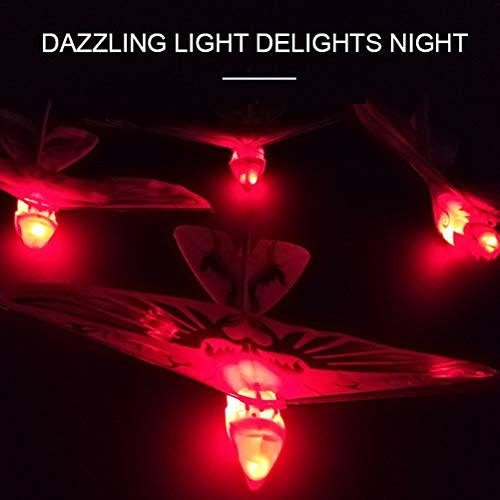 Mini Drone Bird Shape, elektronische afstandsbediening vogelspeelgoed met LED-verlichting, afstandsbediening vliegtuigen geschenken voor kinderen beginners 4