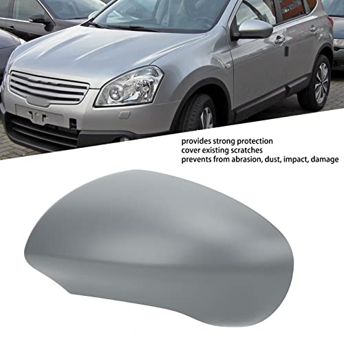 Grijze achteruitkijkspiegel behuizing, Deur achteruitkijkspiegel deksels vervanging voor Nissan Qashqai J10 2007-2014 3