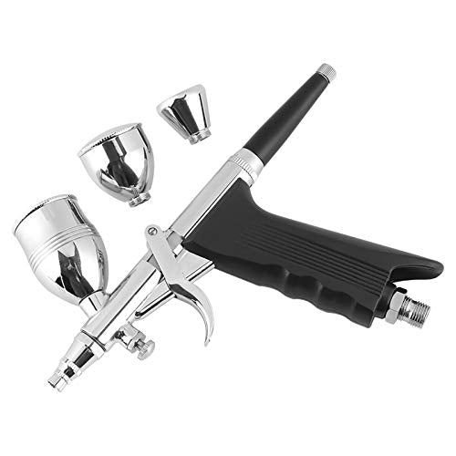 Luchtborstel pistool 0 8 Spray Pastry Set 2 Gravity Spray Gun Luchtborstel 0.3mm 0.8mm Luchtborstel Materialen Nossles Cups set Kit