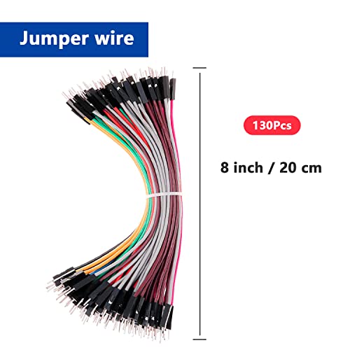 140-delige broodplankset met 2 broodplanken 830 bevestigingspunten en 2 broodplanken 400 bevestigingspunten en 6 stuks 170 bevestigingspunten en 130 verbindingsdraden 5