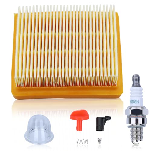 FS91 FS91R Vervangen Luchtfilter Afstemming Kit voor Stihl FS91 FS91R KM91R FS89 FS131 FS311 FC96 Bosmaaier Vervangen OEM 4180-141-0300 door 4180 007 1005 Luchtfilter Afstemming Kit