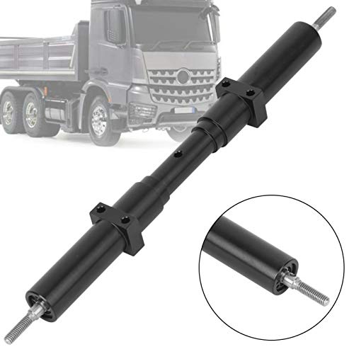 RC Wheel Axle, 1/10 Wiel Axle, RC Upgrade Parts, RC Accessory, RC Assen, Metalen Niet-gedriveerde Achterwiel As Upgrade Parts Geschikt voor 1/10 RC Tractor Truck 4