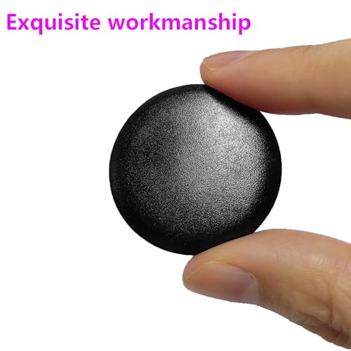 Verpakking van 15 28 mm zwart plastic gat stops meubelkast 3