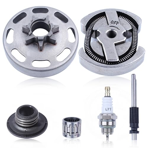 Koppeling Drum Kit voor Husqvarna 435 440 Kettingzaag, Vervanging 505441501, Passieve schijf met koppeling, Kaarsen, Turbine, Olieslang