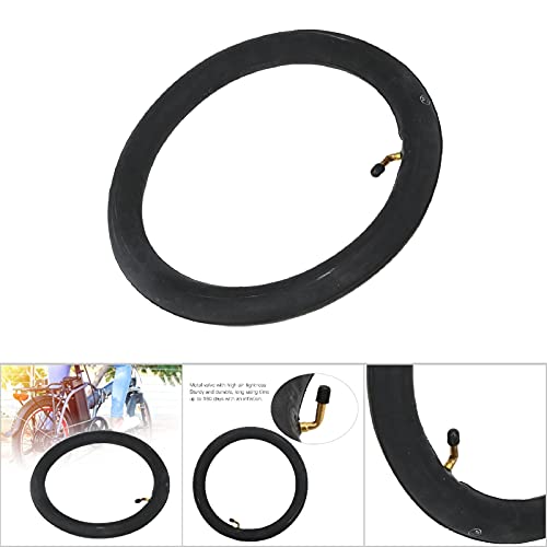 14 inch fiets Tube met Hoekventiel Elektrische fiets Butyl Rubber buizen buizen met metaal gebogen klep E fiets accessoires (14X2.125) 3