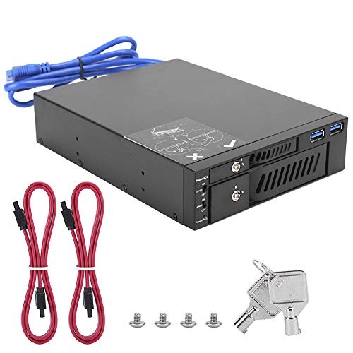 Dual Disk Harde schijf Rack 2.5 3.5 Harde schijf Behuizing Harde schijf Mobiele Rack Case Dualdisk Optical Drive Extraction Box 2.5 3.5 Bracket USB Mr6203