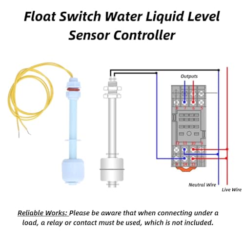 Float Switch Water Liquid Level Sensor Controller Switch Plastic PP Float Switch voor Zwembad Tank Uitrusting 3