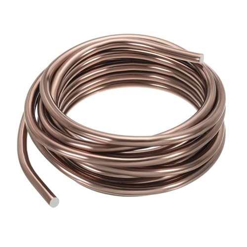 6mm x 19 voet bonsai training draad bloem draad stengels boom draad geanodiseerd aluminium boom draad voor het bevestigen van takken in de tuin, bruin