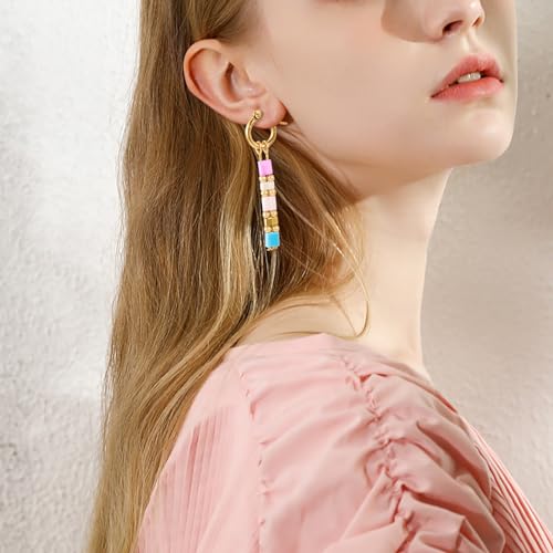 395 st. 2 Hole Glazen Zaad Kralen, Rechthoekige Tida Kralen, Plat drager kralen, Waist Kralen voor Multi-Strand armband ketting sieraden maken 5