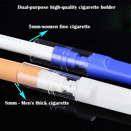 72 st. Sigarettenfilter Filterpunten Microfilter Zeer effectieve en herbruikbare sigarettentip vermindert thee en nicotine (roze, blauw, wit, bruin) 5