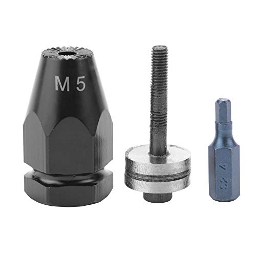 M5 Rivet Nut Head kit Pneumatische Pull Setter Rivets Head Kit (Hex Straight Handle)