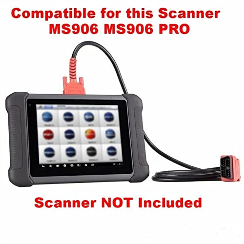 Kenmerkende Kabel, OBD2 Scanner Kabel Kenmerkend Cord Adapter met 15 Pin Connector voor Maxisys MS906 MS906TS 3