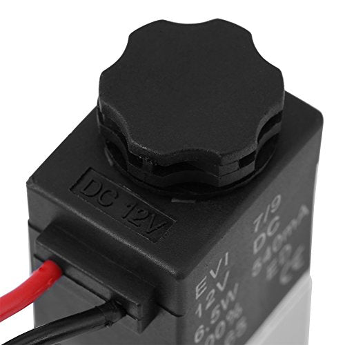 3V1-06 DC 12V/24V Elektrische Solenoïde Valve 3-Way 2-Position Normaal gesloten Solenoïde Air Valve 1/8" BSP DC12V 5