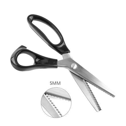 Professionele Schaarschaar Schaar Roestvrijstaal Messen, 3/4/5/7 Mm, Ideaal voor Fabrics, Voeringen, Leer en Ambacht gebruik (5mm) 5