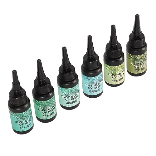 UV Harsset met kleurrijke Glitter en Epoxy Drop voor handgemaakte sieraden - voor DIY- en kunstprojecten (#3) 5