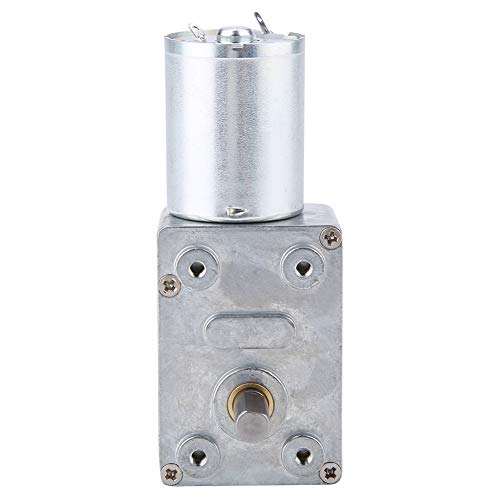 12V DC Motor met metalen tandwielen Hoge Torque Schroef Turbo End Schroef 30RPM Versnellingsmotor 5