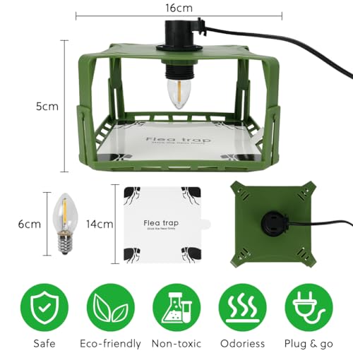 2 stuks vlooienvallen voor uw huis