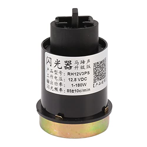 Motorfiets LED indicator relais, DC12.8V motor LED Flasher Relais LED-indicator Relais Vervanging voor Kymco 100, Turn Signal Relais 5