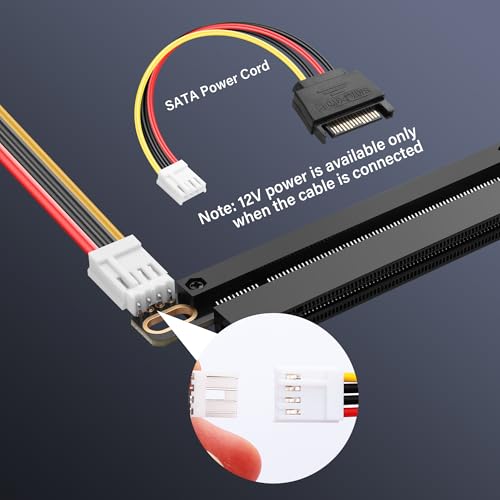M.2 NGFF NVMe sleutel M tot PCIe 3,0 X16 M.2 tot PCI-E 3,0 X16 vrouwelijke uitbreidingskabel voor M2 2230 2242 2260 2280 20cm 4