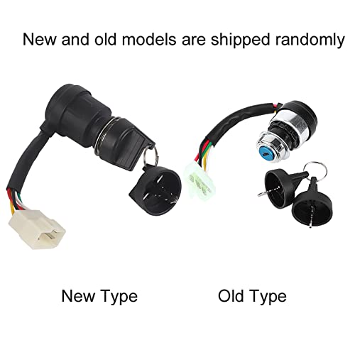 5 Wire 5 Pin Key Start Lock voor de meeste 50-250CC Go Kart ATV Motorrijwiel Duinfiets 4