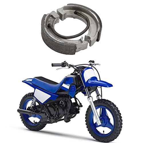2 Stuks Set Motorfiets Achterremschoenen, Remschoten met Hoge Sterkte Vervangen voor PW50 PW 50 YZinger 1981-2009 5