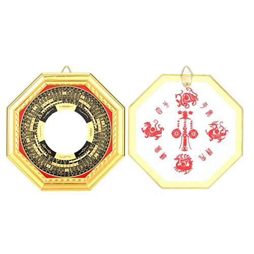 Chinese traditionele Feng Shui BA Gua Mirror Pakua voor bescherming brengen goede zakelijke geluk 13.5cm-5.3 Inch(Convex) 4