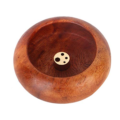 Incense Sticks, Mini Rook Sticks, Houten Incense Stick Holder Gemaakt van hout, Boeddhist producten, Scale-Shaped Incense Stick Holder (Rosewood) 3