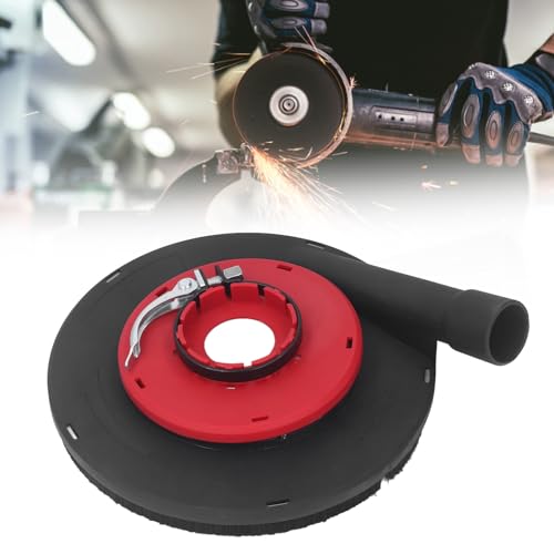 9 Inch Hoek Grinder stofhoes voor 230mm slijpwiel rood zwart PA6 Hoek Grinder oppervlak Grinding stofhoes 5