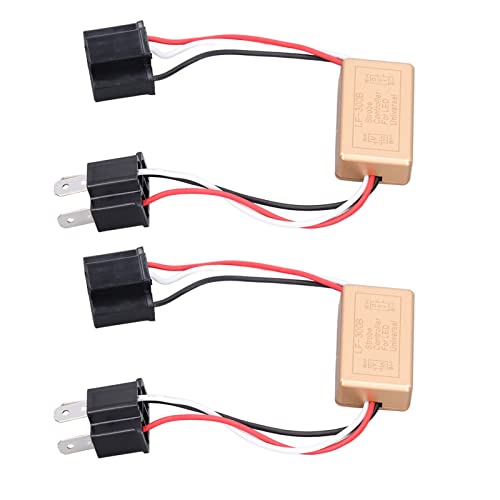 2st LED Flash Module Continue Strobe Relais Controller voor auto koplampen 9-30V LF-300B H4 2st LED