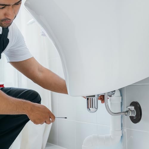 Wall Split Flange 0.8/1/1.3 Inch, 0.8" Thicken Cuttable ABS Ronde Rosette Plaat Cover Gesp voor Hookah Faucet Decoratie, Zilver 5