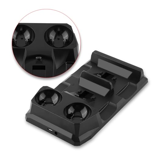 4-in-1 laadstation, ondersteunt docking station snelle lader voor PS Move PS4 Controller Charge 2 Controller Controller Controller 5