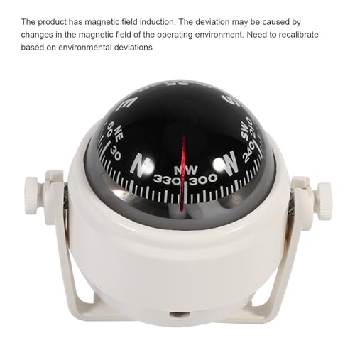 Multi-Purpose Waterdichte Kompas Zee Marine Bracket Mount Voyager Kompas Wandelen en Camping Past Boat Caravan Truck (Wit) Andere producten 5