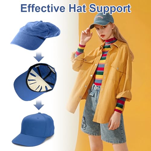 24 stuks baseball cap voegt voormalige, hoed binnen ondersteuning, hoed binnenste steun, hoed binnenste houder, hoed voormalige universele cap binnenste lijn voor thuis, winkel 4
