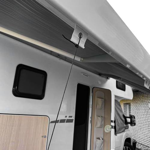 Tenten Hooks for Pipe Rail 5/6mm - 7/8mm Set pijphaken voor Caravans Canopy - Verpakking van 6 5