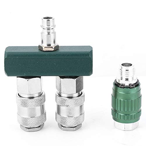 1/4 Amerikaanse snelle connector rechte rij bi-directionele snelle connector met controleklep mannelijke en vrouwelijke aansluiting