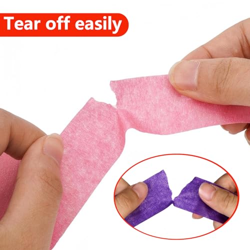 2 PCS masking tape 15mm x 50m roze+paars 4