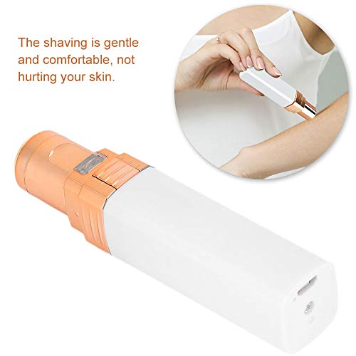 Facial Hair Remover voor vrouwen, Elektrische Pijnloze Haar Verwijdering USB opladen, Portable Hair Lichaam Scheerhaar Ontharingshulpmiddel voor vrouwen, Lipstick Grootte Mini Hair Removal Apparaat 3