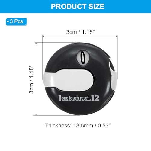 Golf Score Counter Mini Golf Shot Stroke bijlage counter clicker clip
