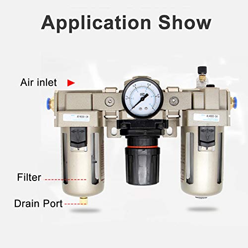 1/2 inch water separator perslucht, luchtfilter compressor persluchtfilter waterfilter separator luchtregelaar filter compressor 4