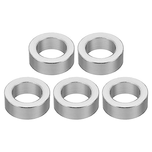 M10 5 st Ronde Aluminium Standoffs Metaal Standoffs Aluminium Standoffs Aluminium 10.2mm ID x 16mm AD x 6mm L Dikke Aluminium Spacing Schroef Spacing voor 3/8 Inch