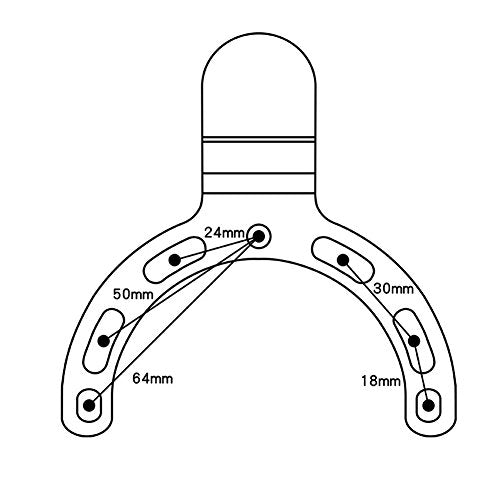 Verstelbare Motorfiets Gas Tank Mount Bracket- GPS Telefooncamera houder 5